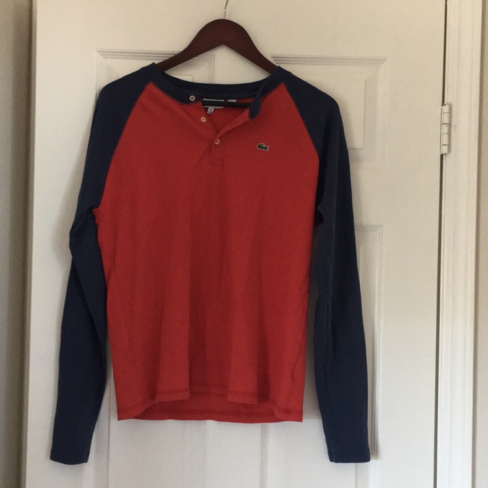 Lacoste long sleeved thermal shirt